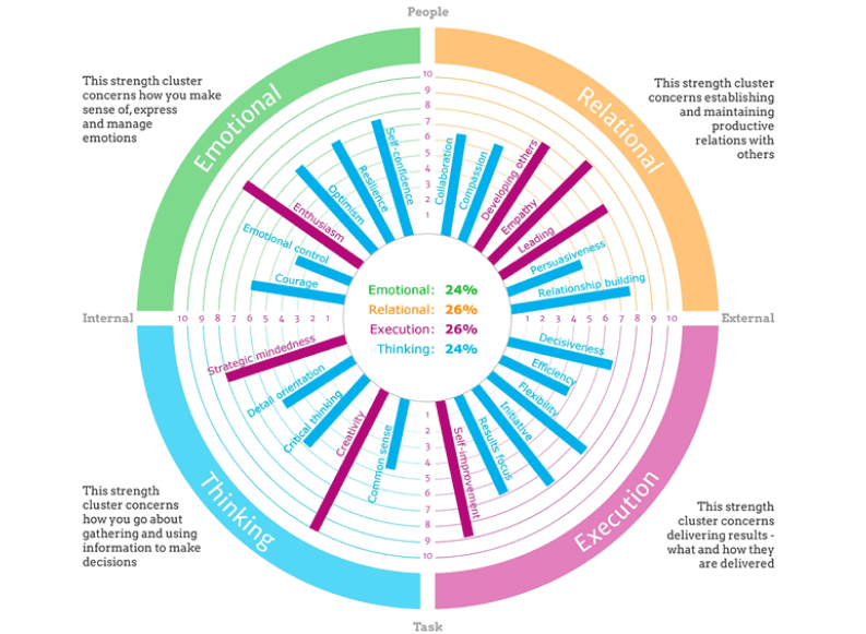 Strengthscope infographic