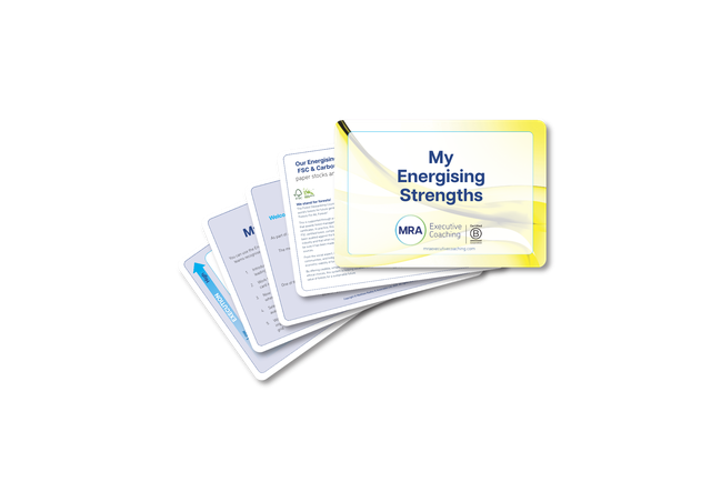 My energising strengths cards