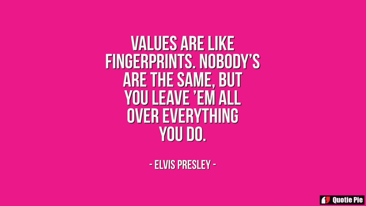 Fingerprints And Values